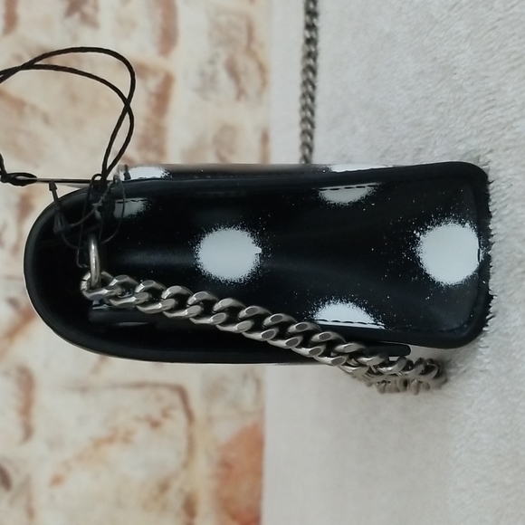 New BALENCIAGA  Hourglass Polka Dot Wallet With Chain Bag - Picture 7 of 15